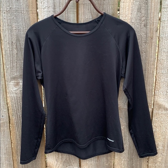 Patagonia Tops - Patagonia long sleeve silk weight tee black